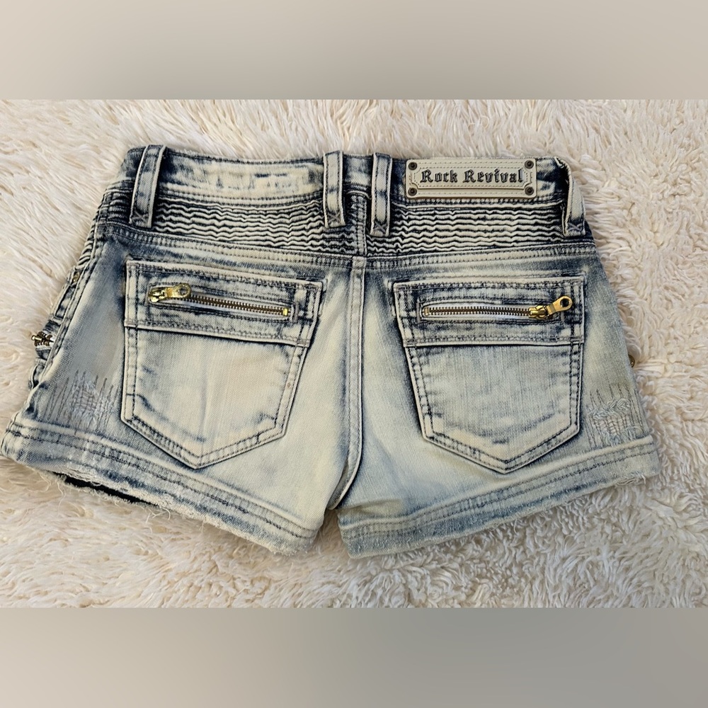 Rock Revival jean shorts. Size 26